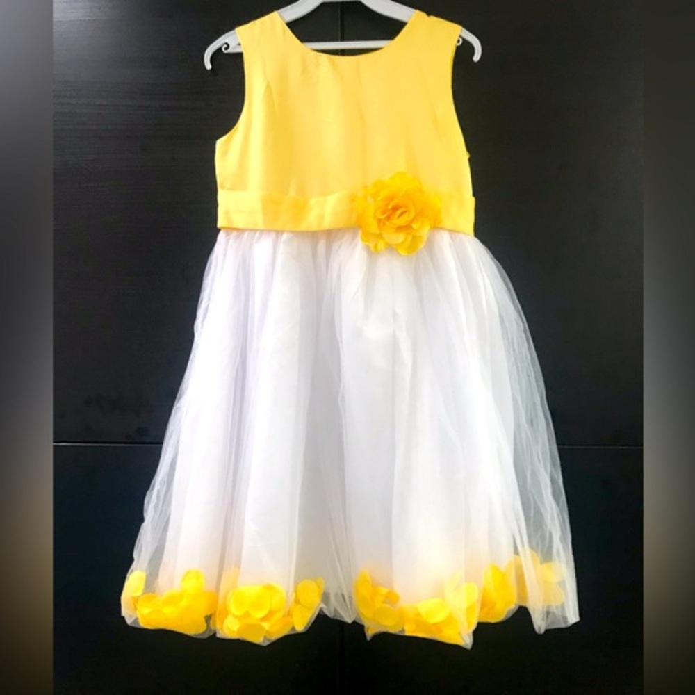 Big Girls First Holy Communion Church Easter Party Wedding Flower Girl Dress